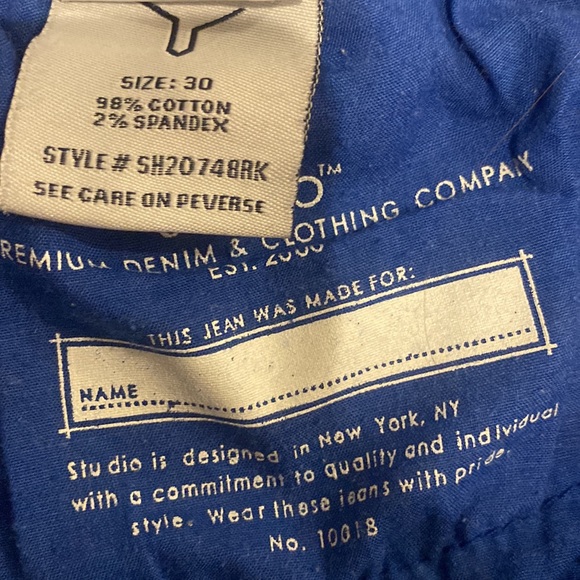 Size 10 denim shorts Vigoss Studio- The Ritz shorts medium wash - Picture 3 of 6